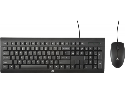 HP C2500 Wired Combo keyboard and Mouse(Black)