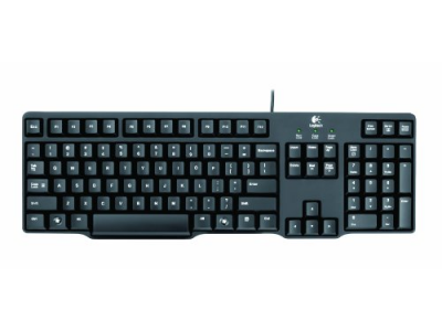 Logitech K100 Classic PS/2 Wired Keyboard (Black)