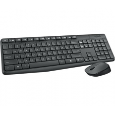 Logitech MK235 Wireless Keyboard and Mouse Combo Grey