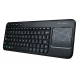 Logitech K400R Wireless Touch Keyboard (Black)