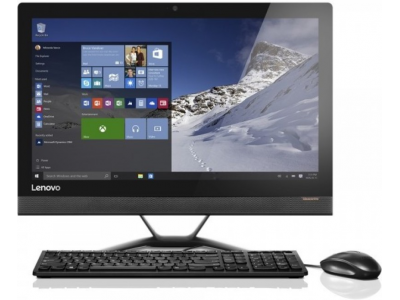 Lenovo - (Core i3 (6th Gen)/4 GB DDR4/1 TB/Free DOS) Ideacentre(Black, 5.2 kg, 20 Inch Screen)