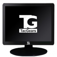 TacGears 15 inch HD LCD - TG-15-TFT  Monitor(Black & Gray)