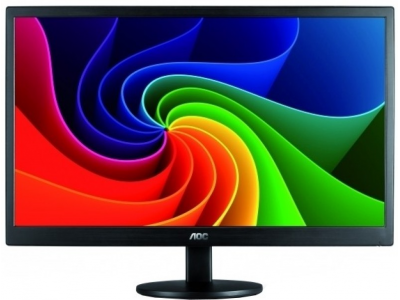 AOC 15.6 inch LED Backlit LCD - e1670Swu/WMMonitor(Black)