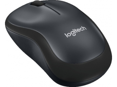 Logitech M220 Silent Wireless Optical Mouse(USB, Grey)