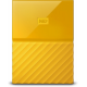 WD My Passport 2 TB Wired External Hard Disk Drive(Yellow)