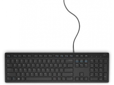 Dell Multimedia KB216 Wired USB Laptop Keyboard(Black)
