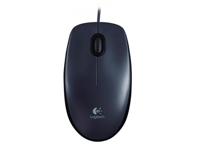 Logitech M90 USB Mouse (Dark Grey)