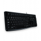 Logitech K120 Wired Keyboard (Black)