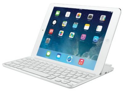 Logitech Ultrathin Keyboard Cover for iPad Air, White