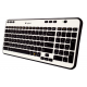 Logitech Wireless Keyboard K360 (Ivory) (920-003365)