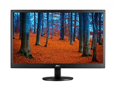AOC e970swn 18.5-Inch LED-Lit Monitor, 1366 x768 Resolution, 5ms, 20M:1 DCR, VGA, VESA