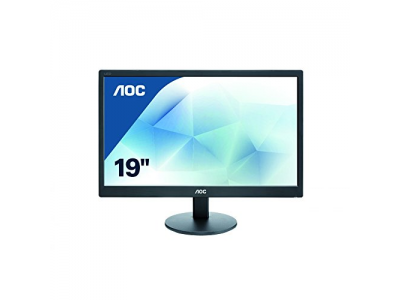 AOC 18.5Inch LED E970SWNL Monitor, black