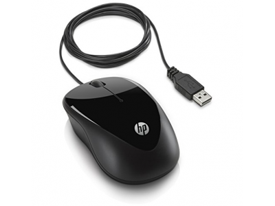HP X1000 Wired Mouse (Black/Grey)