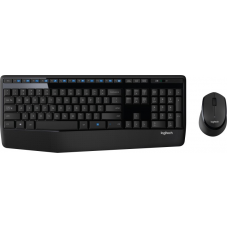 Logitech MK345 Wireless Laptop Keyboard(Black)