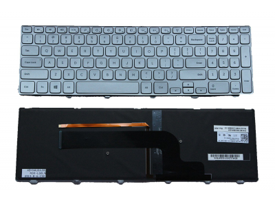 Dell Inspiron 15-7537 Series Backlit Laptop Keyboard (0KK7X9, 08YTJ)