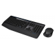 Logitech MK345 Wireless Keyboard and Mouse Combo (Black)