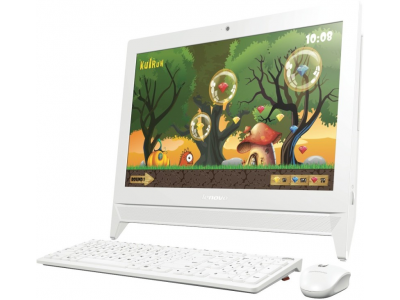 Lenovo - (Celeron Dual Core/2 GB DDR3/500 GB/Windows 10 Home)(White, 34.2 cm x 48.6 cm x 4.8 cm, 3.5 kg, 19.5 Inch Screen)