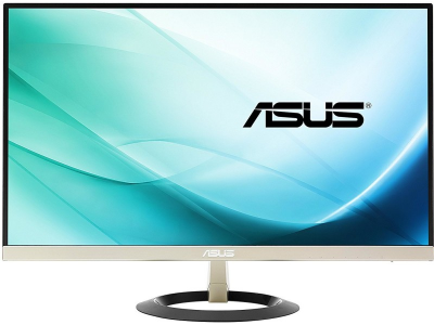 Asus 21.5 inch Full HD LED - VZ229H  Monitor(Black, Grey)