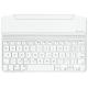 Logitech Ultrathin Magnetic Clip-On Keyboard Cover for iPad mini 3/mini 2/mini, Silver (920-006260)