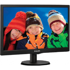 Philips 193V5LSB23 18.5 inch LED Backlit LCD Monitor(Black)