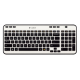 Logitech Wireless Keyboard K360 (Ivory) (920-003365)