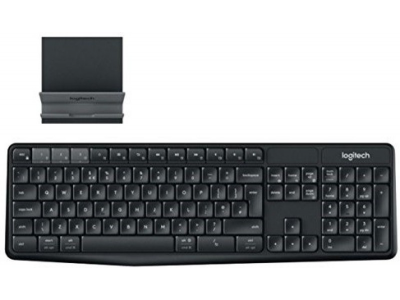 Logitech K375s Wireless Laptop Keyboard(Black)