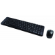 Logitech MK220 Wireless Keyboard and Mouse Combo (Black)