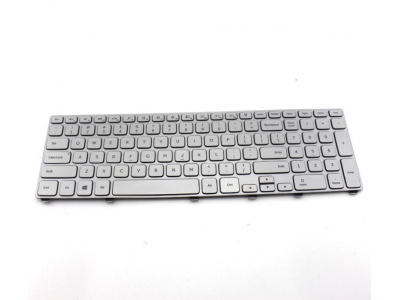 PCTECH Brand New Inspiron 17 7737 Backlit Internal Laptop Keyboard(Silver)