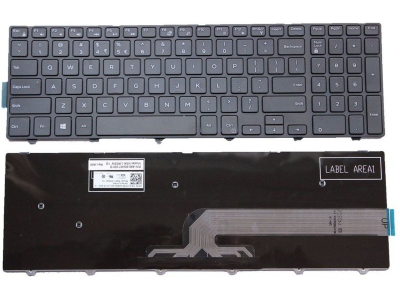 PCTECH™ Brand Dell Inspiron 15 5547 Backlit Laptop Keyboard (Original-Dark Grey Color)