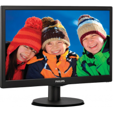 Philips 163V5LSB23/94 15.6 inch LED Backlit LCD Monitor(Black)