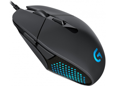 Logitech G302 Wired Optical Mouse(USB, Black)