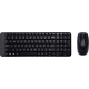 Logitech MK220 Wireless Laptop Keyboard(Black)