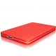 Toshiba Canvio Alumy 1 TB Wired External Hard Disk Drive(Red)