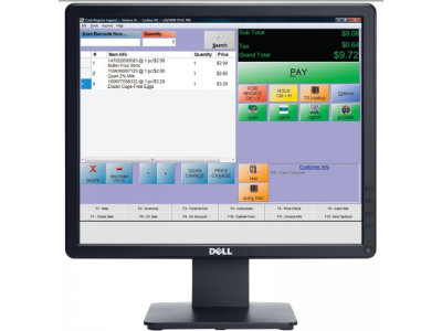 Dell E1715S 17 inch LED Backlit LCD Monitor(Black)