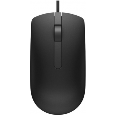 Dell MS 116 Wired Optical Mouse(USB, Black)