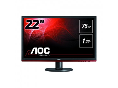 AOC G2260VWQ6 Gaming 21.5'' LCD Monitor, Black