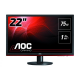 AOC G2260VWQ6 Gaming 21.5'' LCD Monitor, Black
