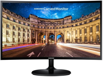Samsung 26.96 inch Curved Full HD LED Backlit - LC27F390FHWXXL  Monitor(Black)