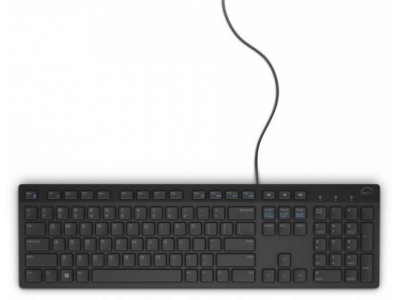 Dell KB 216 Wired USB Laptop Keyboard(Black)