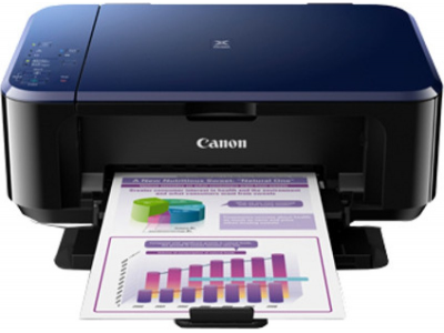 Canon E560 Multi-function Inkjet Printer(Black, Ink Cartridge)
