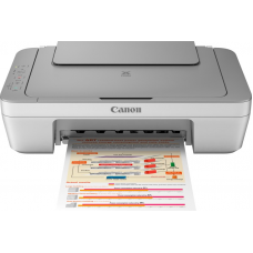 Canon PIXMA MG2470 All-in-One Inkjet Printer(Grey, White, Ink Cartridge)
