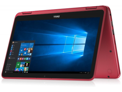Dell Pentium Quad Core 4th Gen - (4 GB/500 GB HDD/Windows 10 Home) 3168 2 in 1 Laptop(11.6 inch, Red)