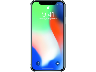 Apple iPhone X (Silver, 256 GB)