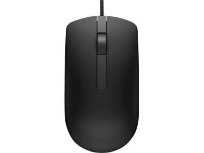 Dell MS116-BK Wired Optical Mouse(USB, Black)