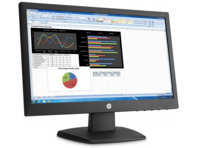 HP 21.5 inch HD TN (Twisted Nematic) LED Backlit LCD - V222  Monitor(Black)