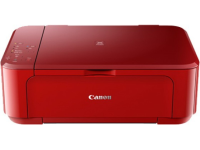Canon PIXMA MG3670 Photo All-In-One with Duplex and Cloud Printing Multi-function Wireless Printer(Red, Ink Cartridge)