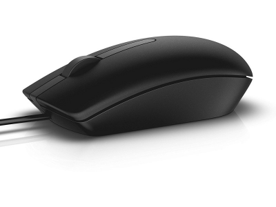 Dell MS116 Wired Optical Mouse(USB, Black)