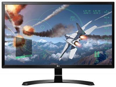 LG 60.45 inch 4K Ultra HD IPS - 24UD58-B  Monitor(Black)