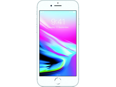 Apple iPhone 8 (Silver, 64 GB)