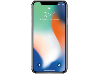 Apple iPhone X (Silver, 64 GB)